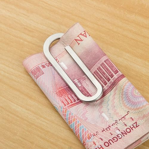 Miniatura 3 de Clip de dinero de metal, clip de papel, clips de dinero solo para efectivo