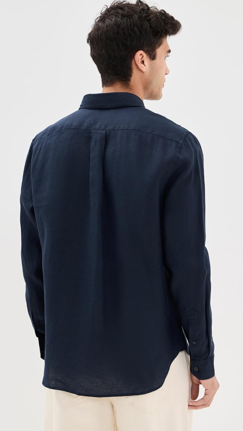 Vince Men's Linen Shirt - Image 4