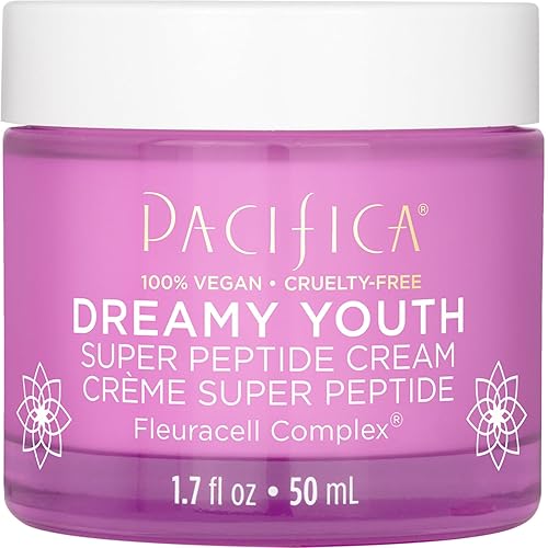 Vista 109 de Pacifica Beauty, Crema vegana para restauración de barrera de ceramida, crema hidratante diaria para reparación facial, cuidado de la piel