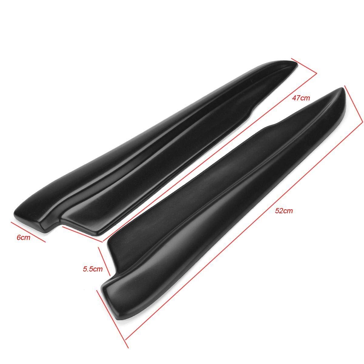 52cm dyfuzor tylnego zderzaka samochodu osłona przeciwbryzgowa przedłużenie wargi Valance, dla BMW, E90 E91 E91 E92 E93 All Style