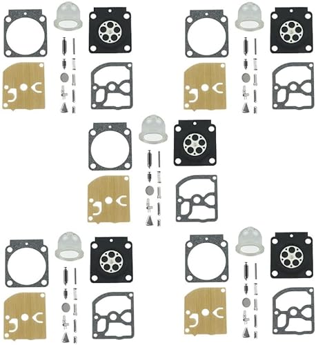 Miniatura 2 de FLYPIG Kit de reconstrucción de carburador RB-100 para Stihl FS38 FS55 BG45 HS45 Mini Tiller 4137 para ZAMA C1Q-S69A C1Q-S70 C1Q-S71 C1Q-S73 C1Q-S79