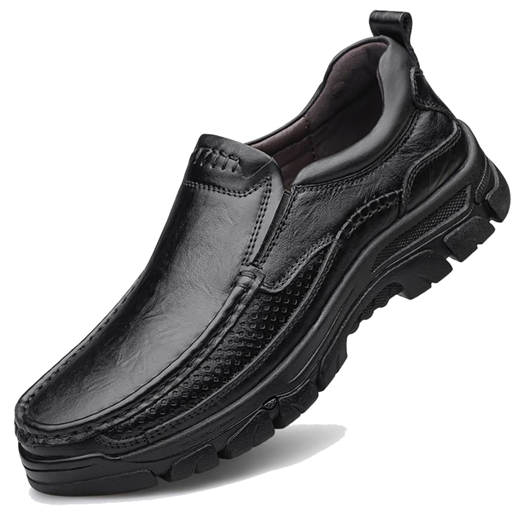 ZASDKE Herrenschuhe Klassische Loafers Slipper Freizeitschuhe Business Casual Lederschuhe