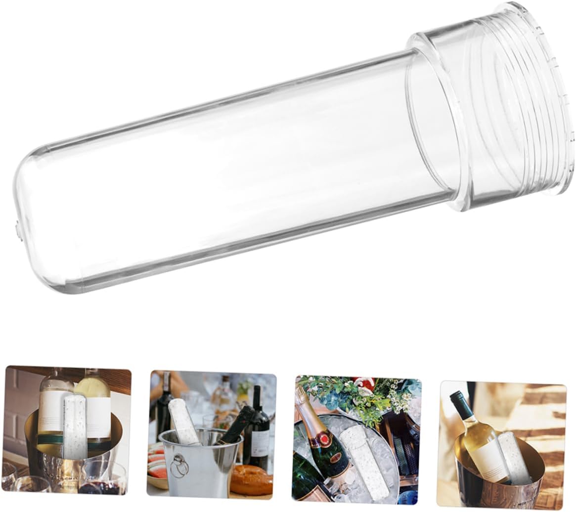 2pcs Ice Column Tube Beer Tower Accessory Reusable Cube Molds Storage Tube Bar