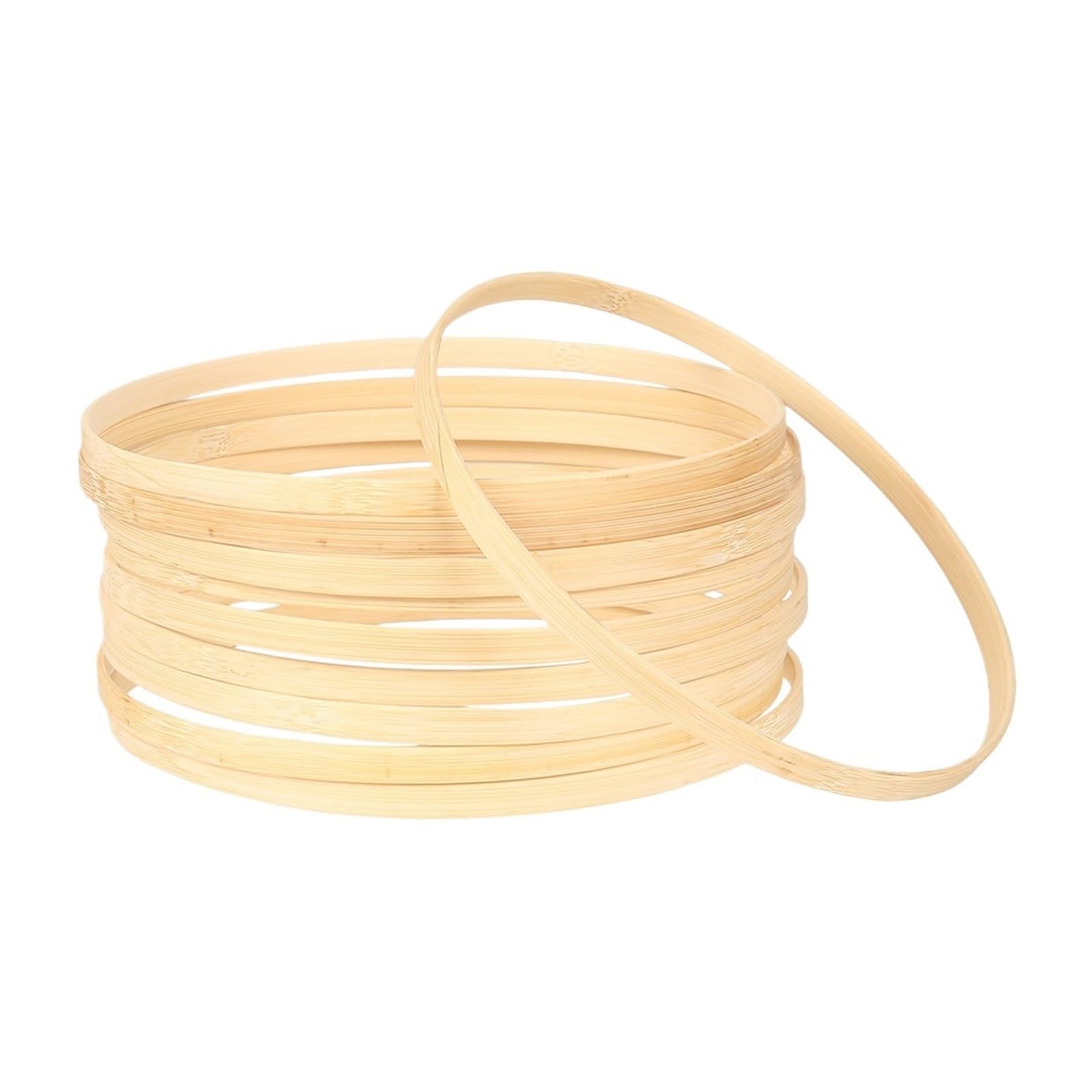 10 Uds. Anillos de bambú Aros Florales Anillos Corona