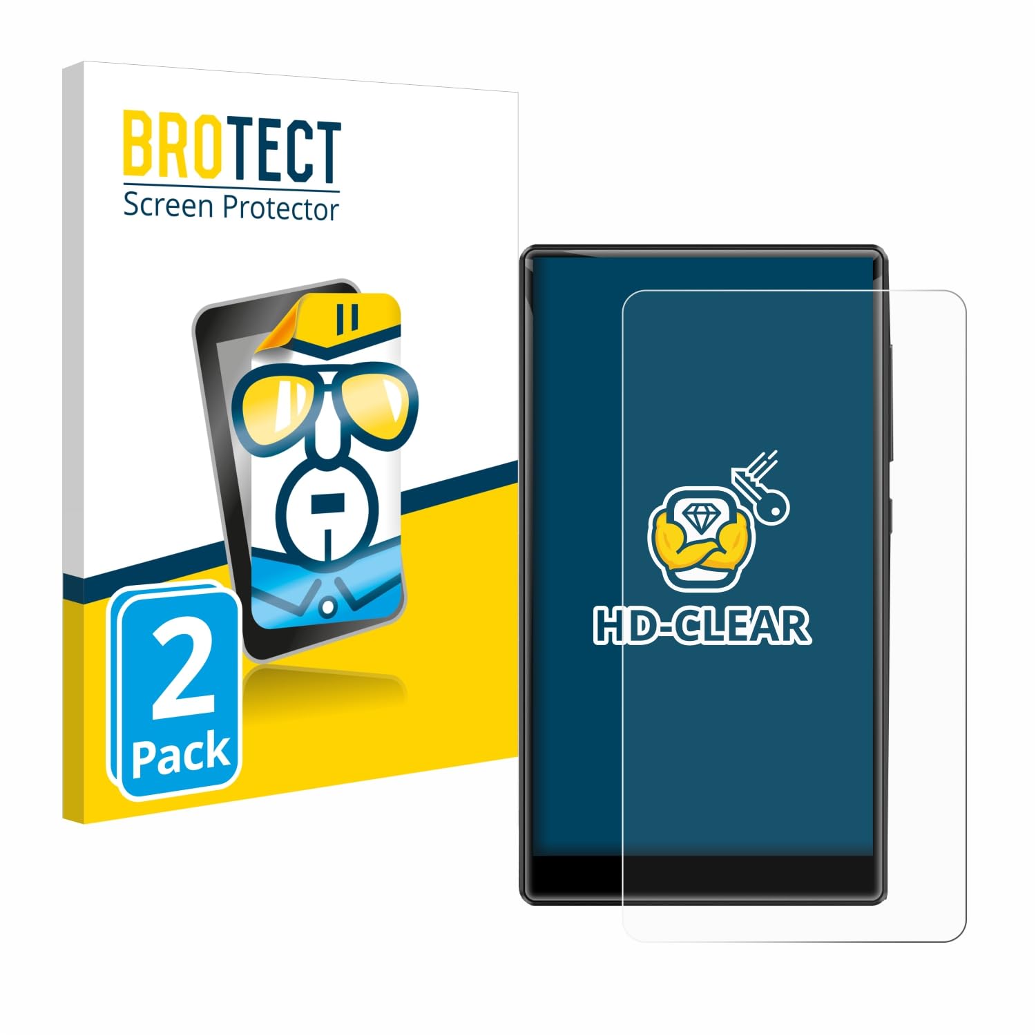 BROTECT 2-Pack Screen Protector Compatible with innioasis G1-80G - HD-Clear Protection Film