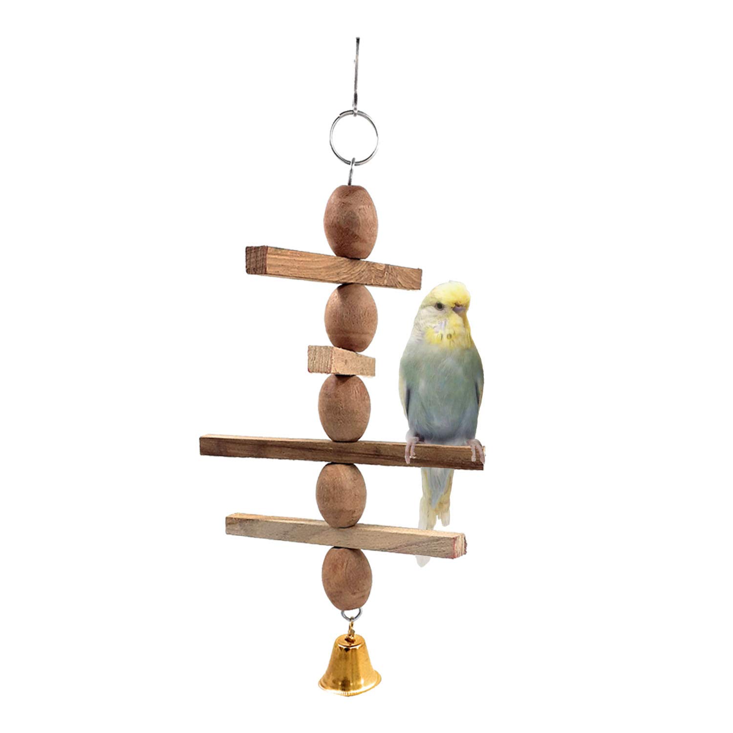JAINSONS PET PRODUCTS 100% Natural Wooden Playing Tool for Small Birds, Toy for Birds (B073WB8W28) Amazon Price History, Amazon Price Tracker