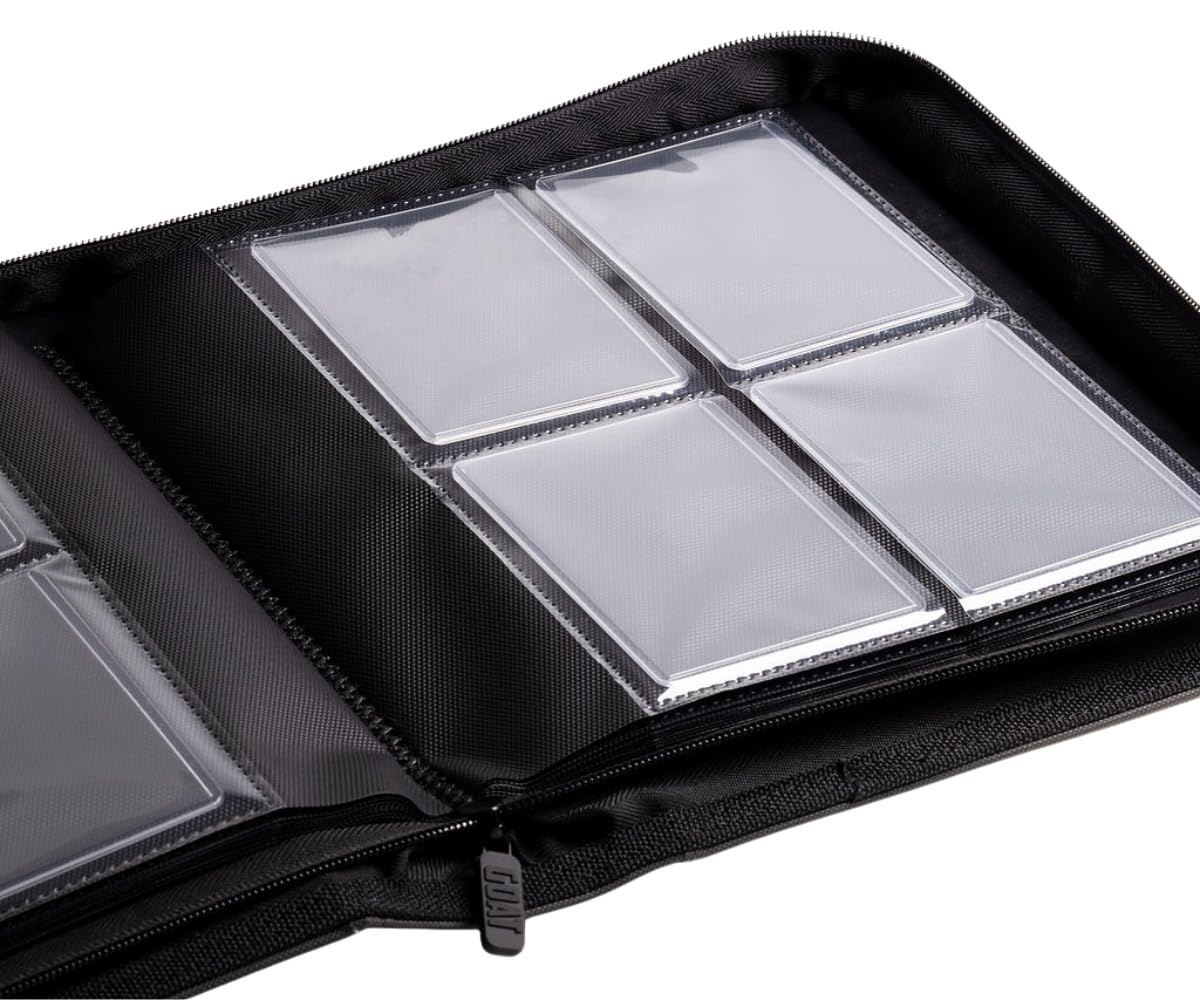 Raccoglitore a 4 tasche con apertura dall'alto, contiene 128 scomparti standard da 7,6 x 10,2 cm