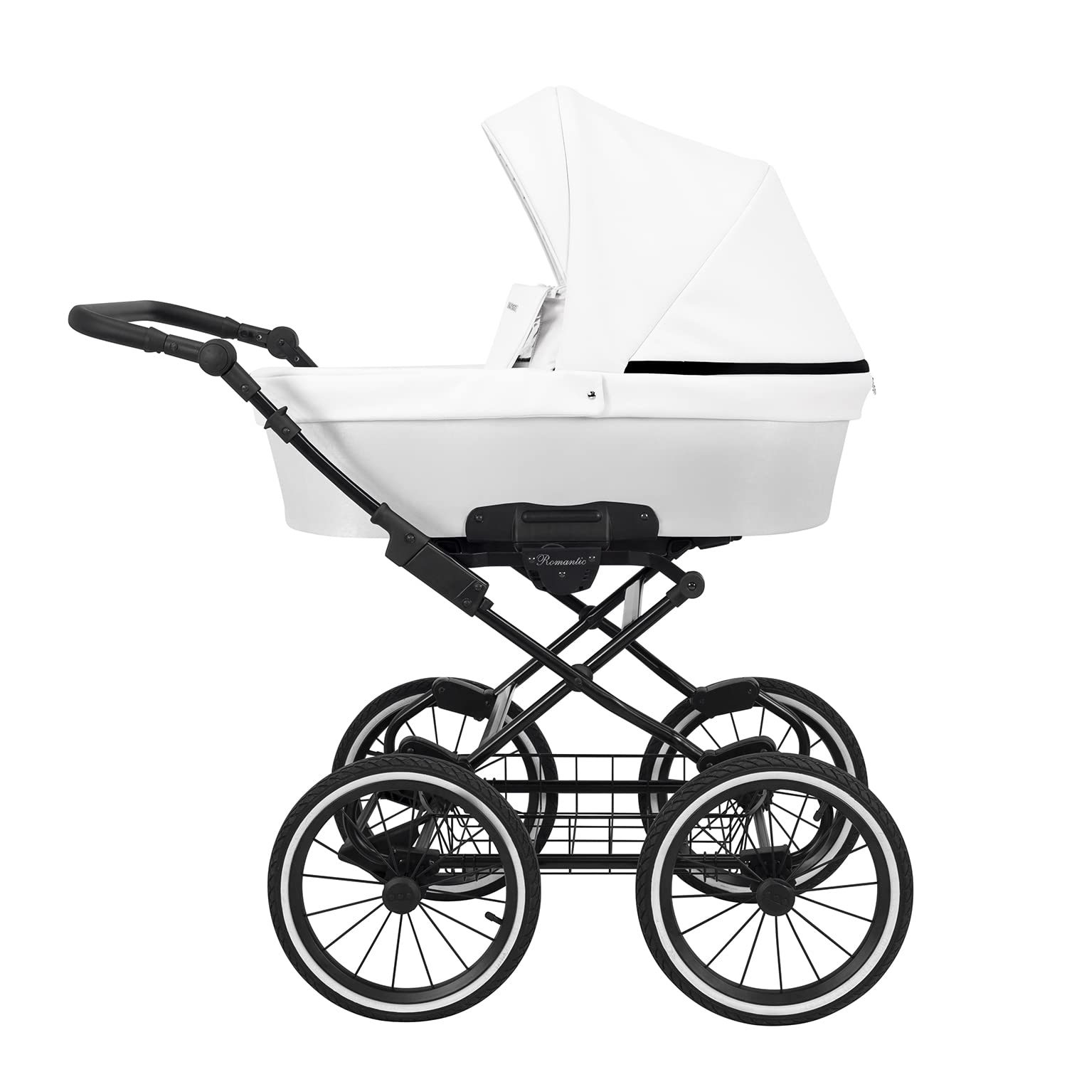 Poussette landau bébé 2 en 1 nacelle bébé Kunert ROMANTIC retro 2en1 pousette 2 in 1 accessoires