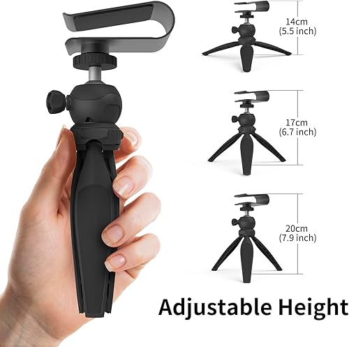 Miniatura 8 de WEMAX Go Advanced Proyector láser portátil con soporte de trípode para mini proyector, 600 lúmenes ANSI, batería de 1.5 horas