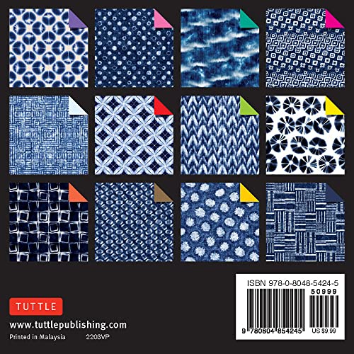 Origami Paper 500 Sheets Japanese Shibori 4 (10 CM): Tuttle Origami Paper: Double-Sided Origami Shee