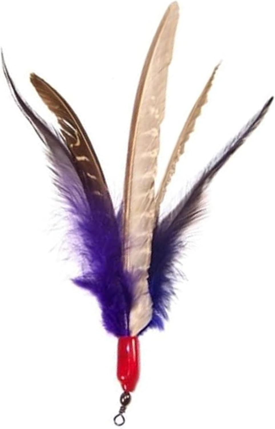 Go Cat Da Bird “Super Refill” 12-Pack (Genuine Guinea Feathers)