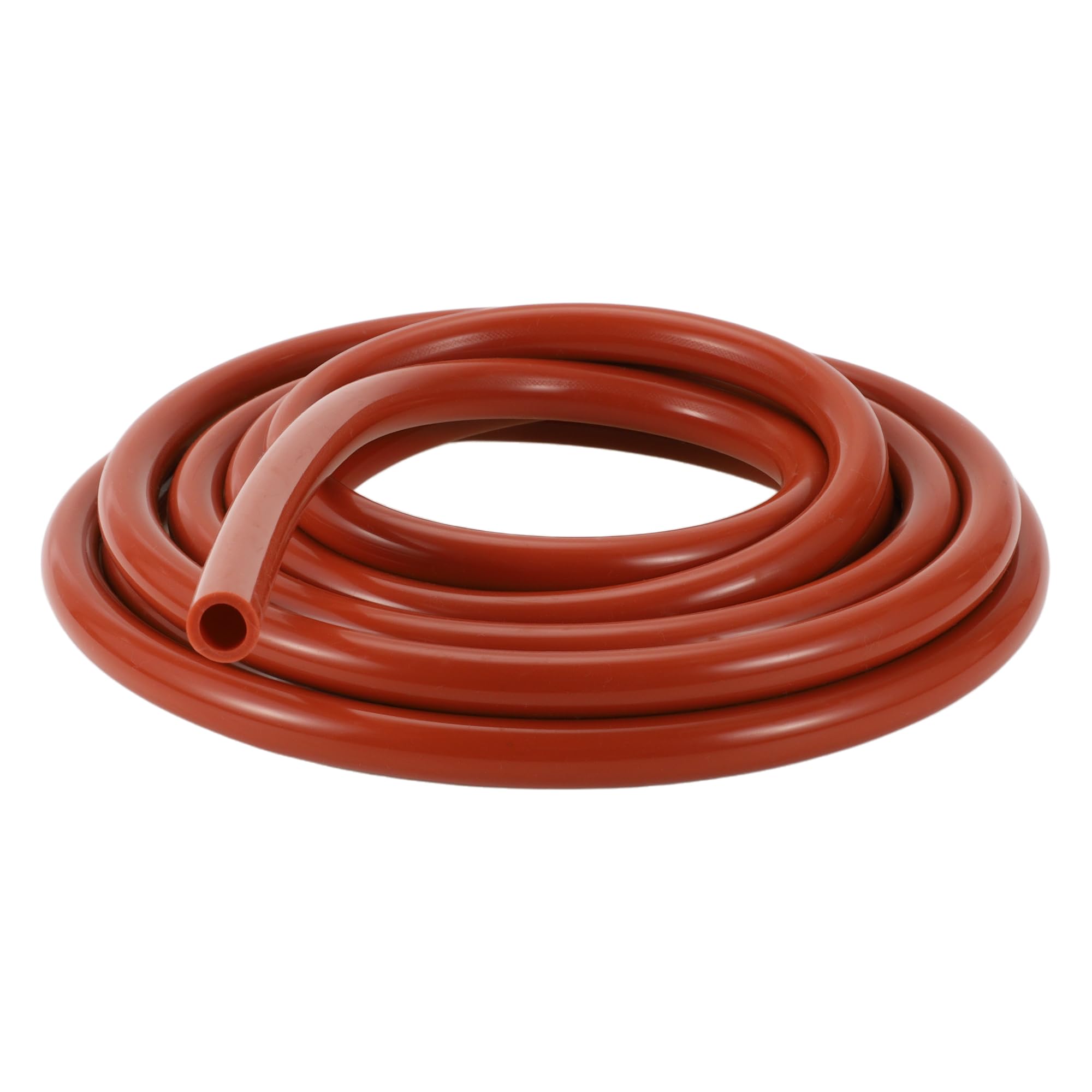 Tubo in Silicone per Aspirazione Tubo per Linea di Aspirazione Automobilistica ad Alta Temperatura 10Ft 3/8" 10mm ID 2.5mm Spessore 1 Pz Rosso