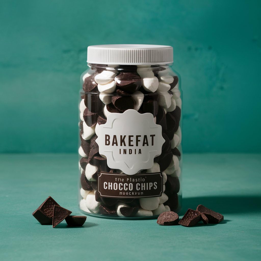 Bakefat India Baking Choco Chips-Topping And Decoration Candy For Ice Cream, Desserts And Baked Items/Chocolate Mini Choco-Chips Baking Ingredient-250 Grams (Twin Choco Chips) (B0D9XNB1XZ) Amazon Price History, Amazon Price Tracker
