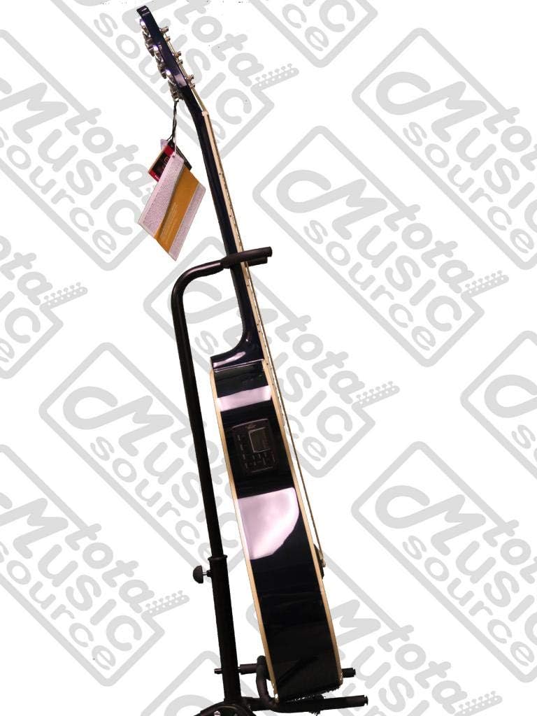 New Oscar Schmidt OG10CEFTBL Transparent Blue Acoustic Electric Guitar