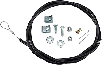 Speedway Motors Cast Aluminum Accelerator Throttle Pedal Assembly Includes Heavy Duty Cable, Mounting Hardware and Textured Pedal, 2.5 x 6 x .25 Inches