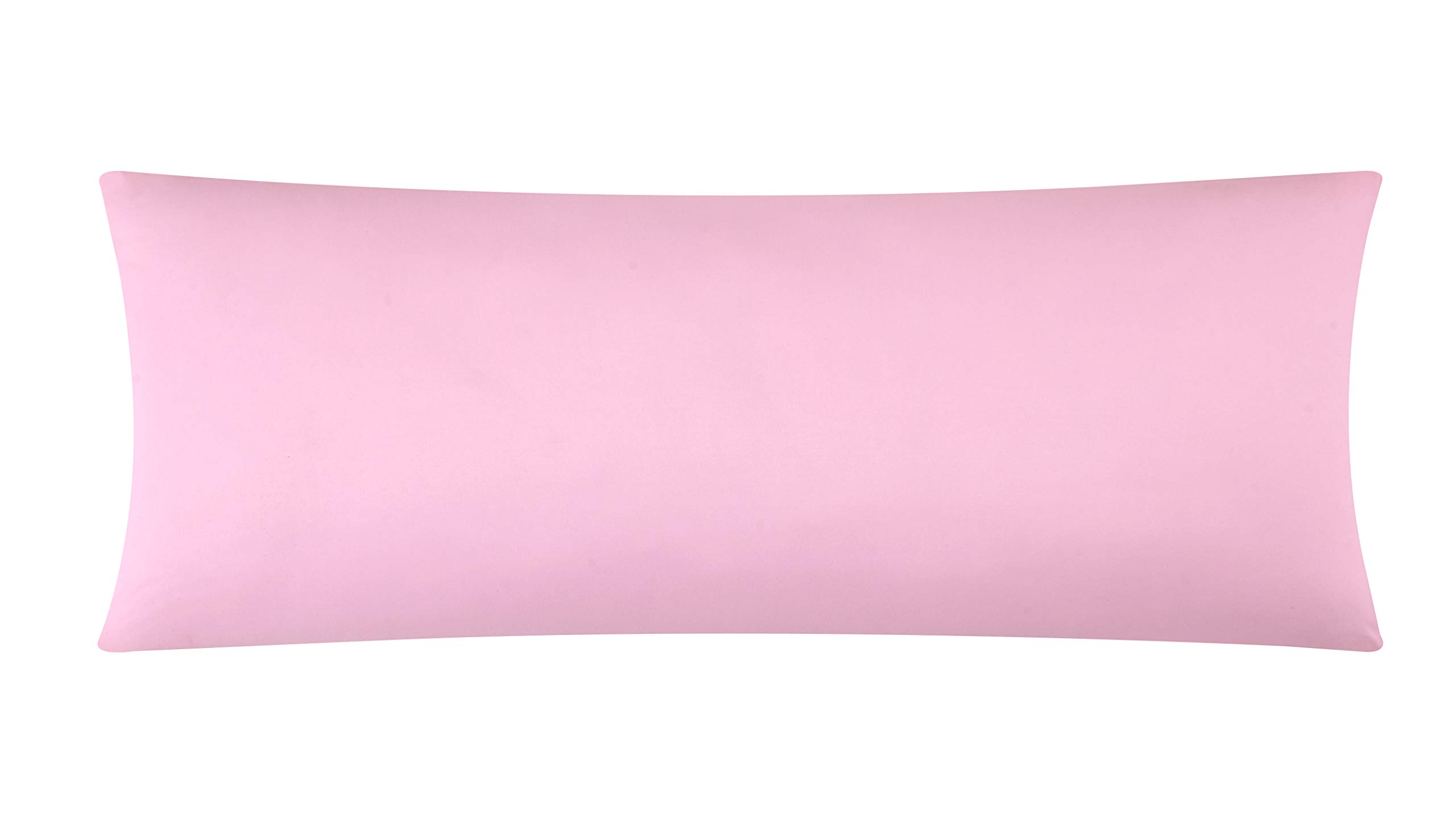 EVOLIVEUltra Soft Microfiber PillowcasesEvolive Ultra Soft Microfiber Body Pillow Cover/Pillowcases 21"x54" with Hidden Zipper Closure (Pink, Body Pillow Cover 21"x54")