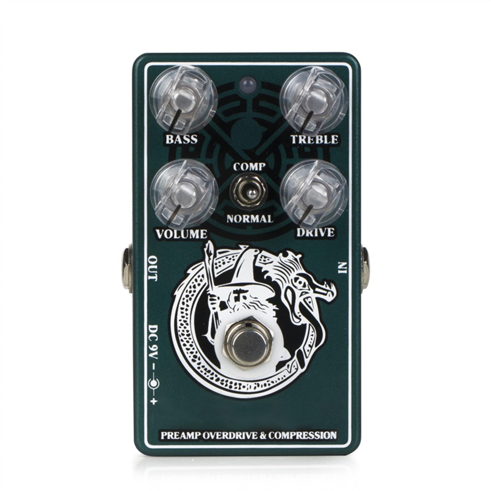modulacyjny pedał gitarowy Pedał Gitary Overdrive Przedwzmacniacz Pedał Efektów Kompresora Overdrive