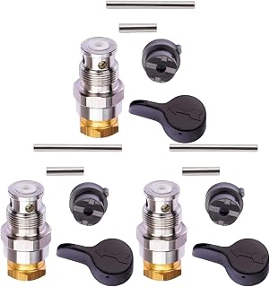 3pk 235014 Prime Spray Valve Drain Valve, Replaces for Graco 395 Prime Spray Valve, Fits Graco 210 230 295 390 395 490 495 595 3400 Airless Paint Sprayer