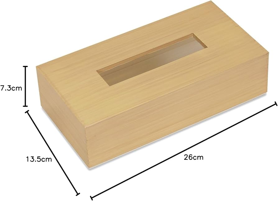 Amazon｜タツクラフト 木目塗り ティッシュボックス ケース ウッド
