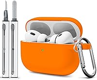 Vista 1 de Funda para AirPods Pro con kit de limpieza, funda de silicona suave para Apple AirPod Pro de 12 generación, accesorios de funda AirPods ProPro 2