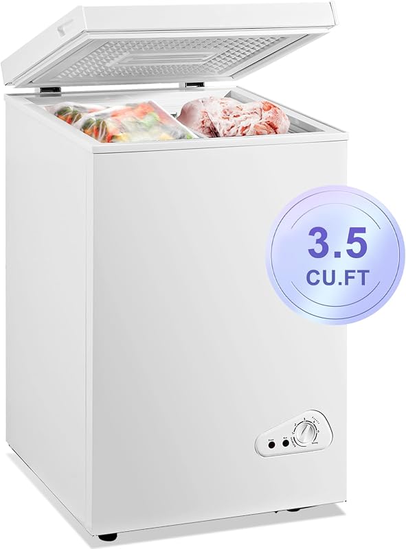 AXUTL AX-F-3.5-W 3.5 cu ft Chest Freezer White — 1 of 6