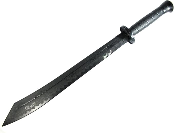 Amazon 武器商人 E490 大鉈 砍刀 ナタ 斬馬刀 功夫刀 暴漢対策 防犯用 訓練用 材質ppなので安全 コスプレ 映画 写真撮影 演武用にも おもちゃ おもちゃ