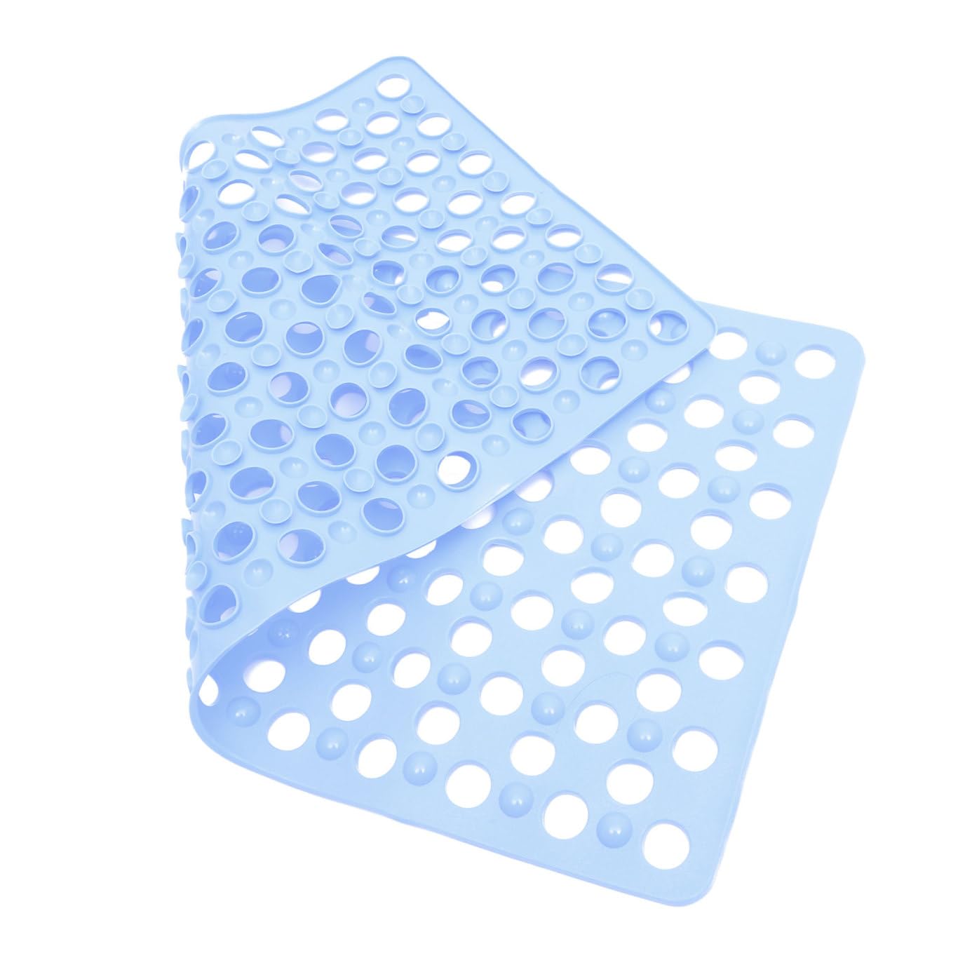 Tapis antidérapant de salle de bain en plastique pour éviter les glissades avec drainage d'eau