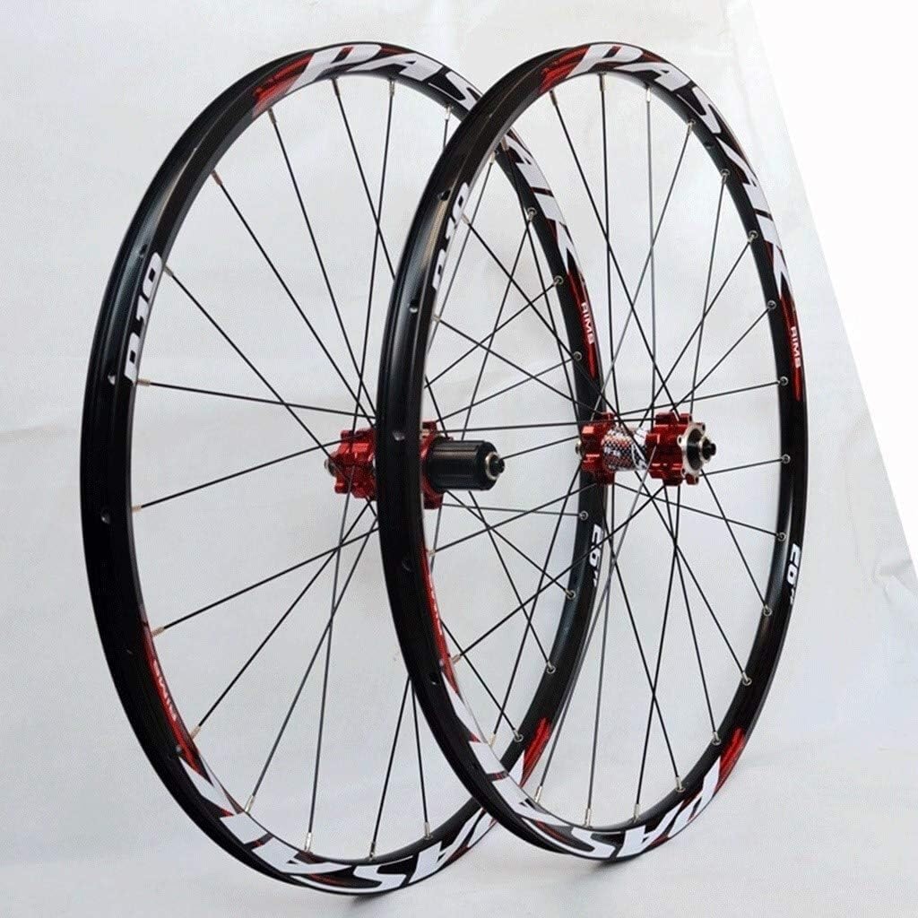 Roue de vélo de montagne frein à disque 26 pouces et moyeu carbone roulement scellé VTT
