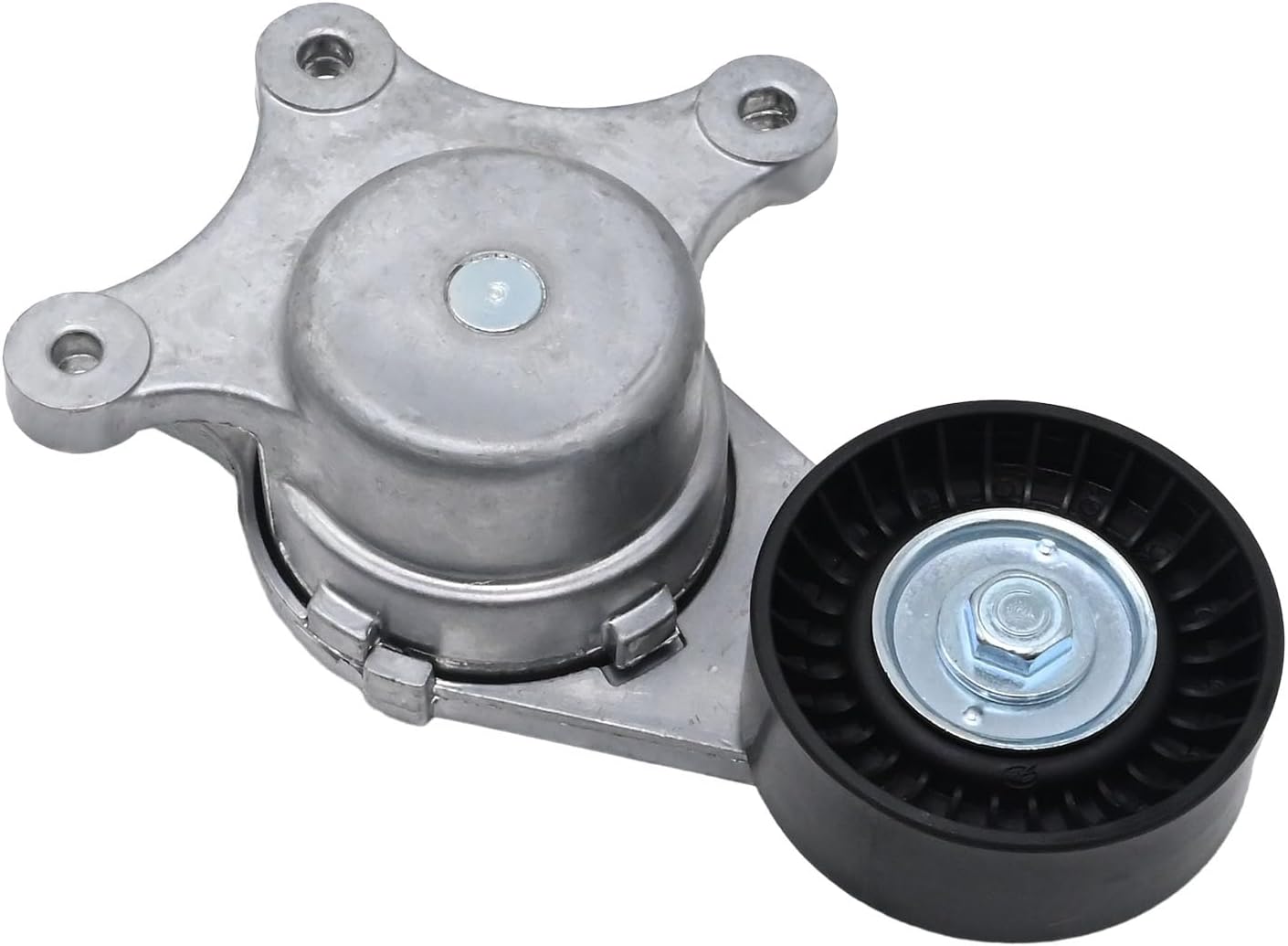 Belt Tensioner and Pulley Assembly Replacement for Edge 2007-2014 Explorer 2011-2019 Flex 2009-2019 Taurus X 2008-2009 MKS 2009-2016, Replaces 38485 89603