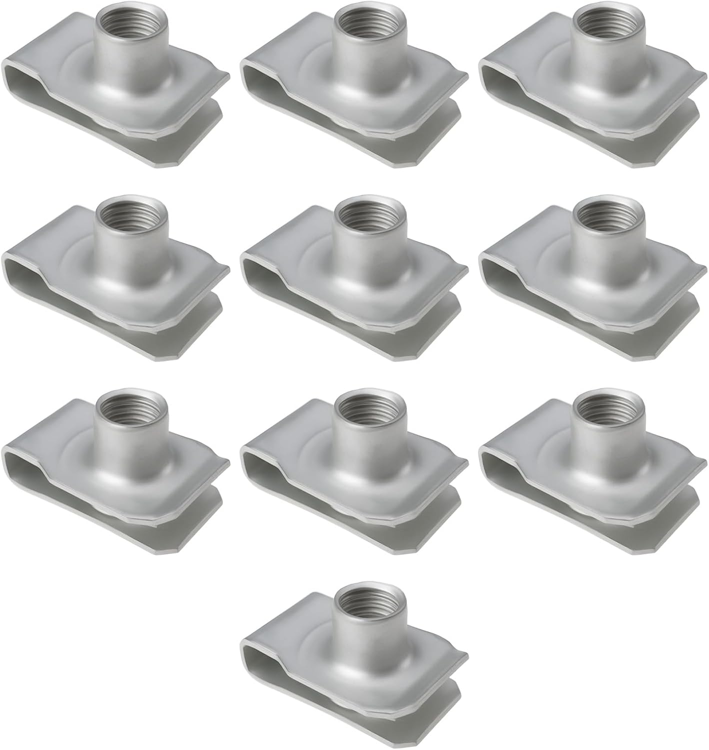 10pcs M8x1.25 Car Body U-Slot Nuts 11504288 11503455 Compatible with GM