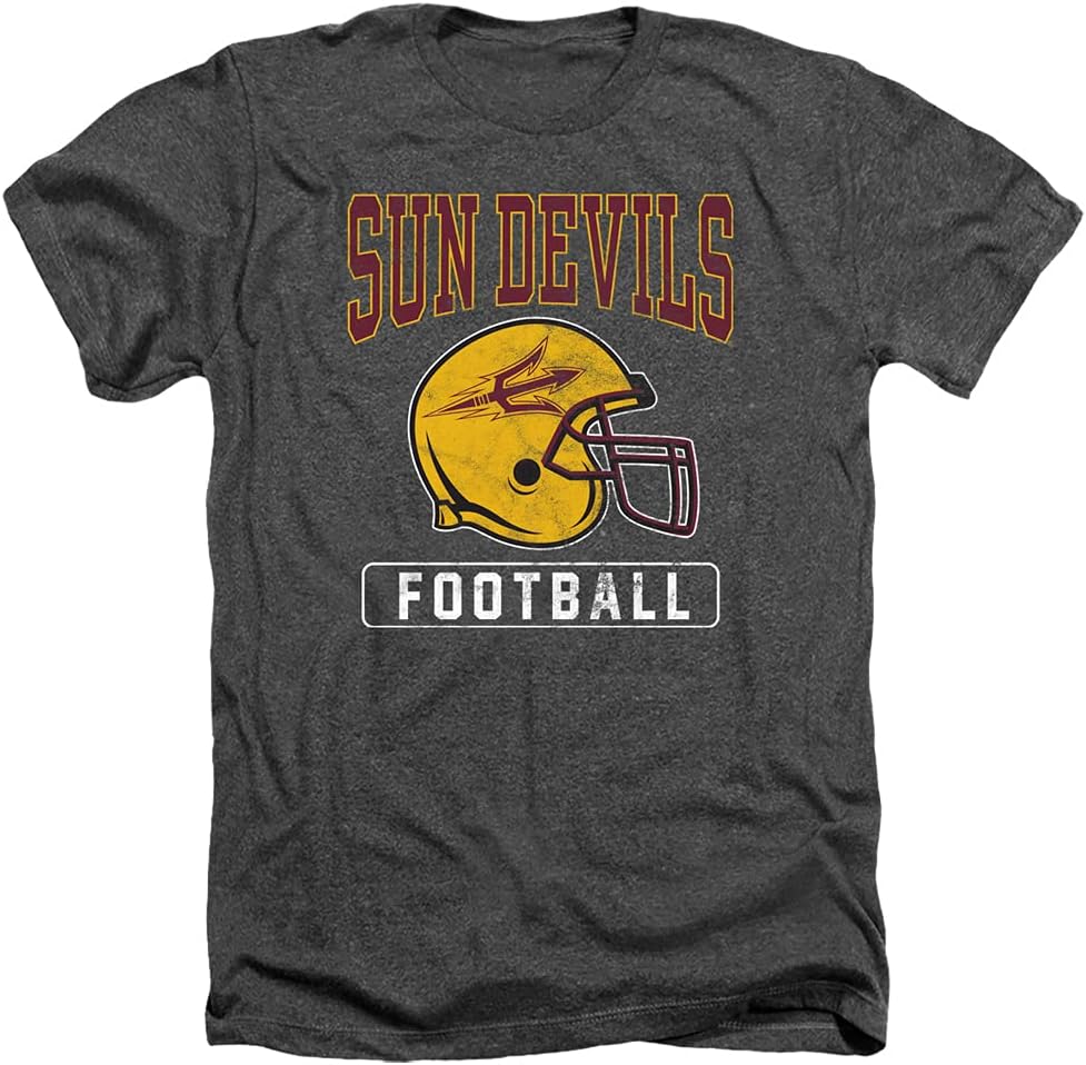 Arizona State University Official Football Helmet Unisex Adult T Shirt