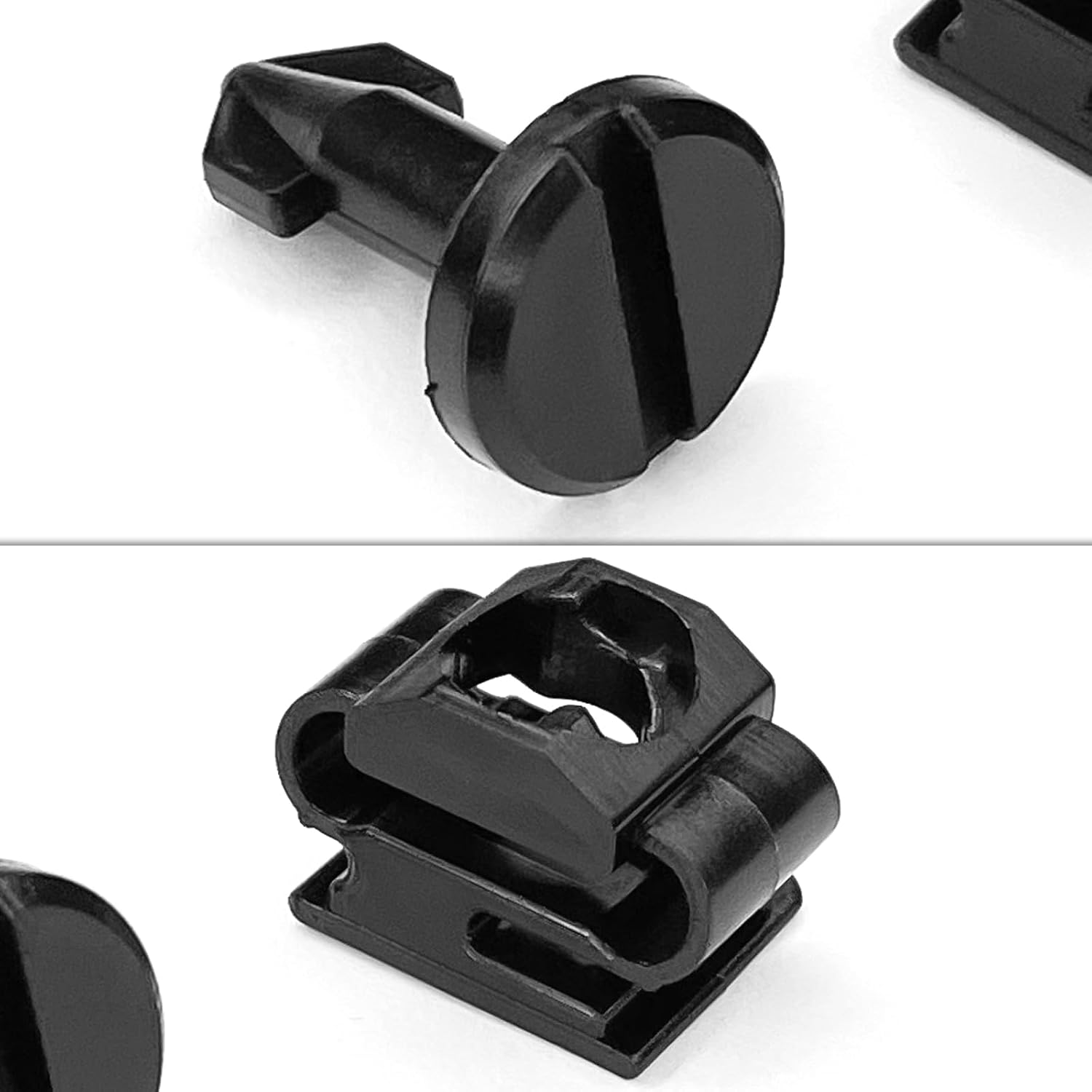 91501-SS8-A01 Engine Cover Stud and Stay Grommet Kit for Honda, Engine Exterior Appearance Cover Mounting Stud Plastic Fastener, Undertray Wheel Arch Screws Clips Replacement 91601-SS8-A01