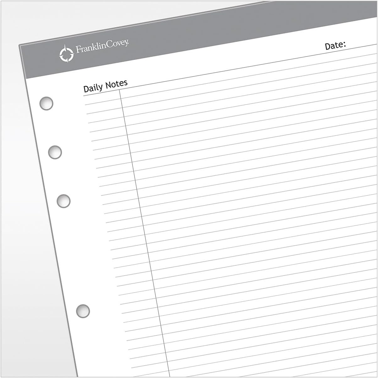 FranklinCovey - Universal Portfolio Notepads for FranklinCovey Planners | Lined Pages - Functional Pad for Note-Taking (Monarch, 3 Notepads)