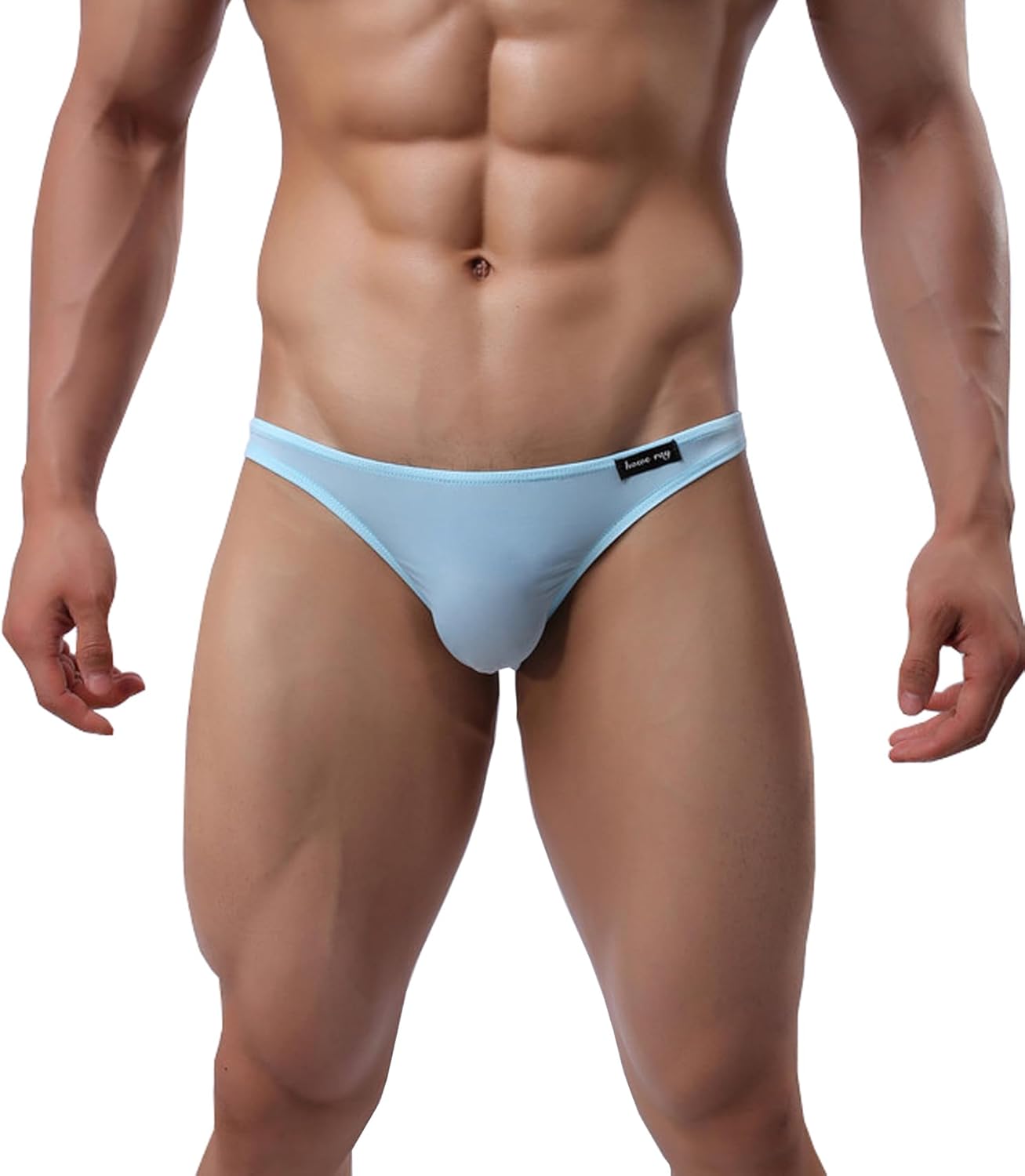 WINDAY Men Briefs Breathable Ice Silk Triangle Bikinis and Briefs D318 - Image 5