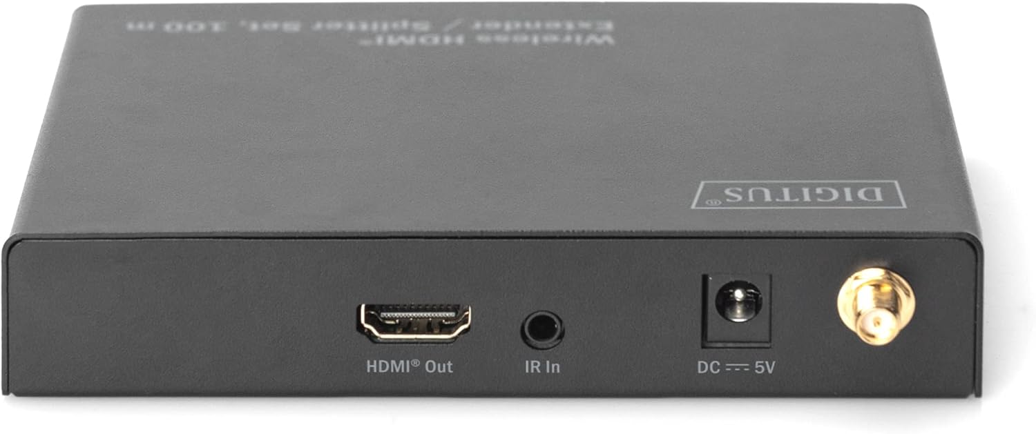DIGITUS DS-55315 - Receiver - Wireless Video/Audio/Infrared Extender - 802.11a