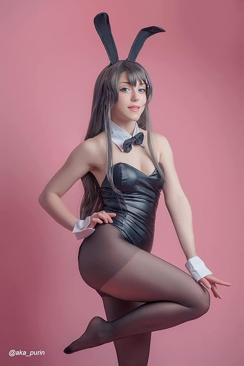CR ROLECOS Bunny Costume Women Bunny Suit Cosplay Lingerie Adult Halloween Costumes