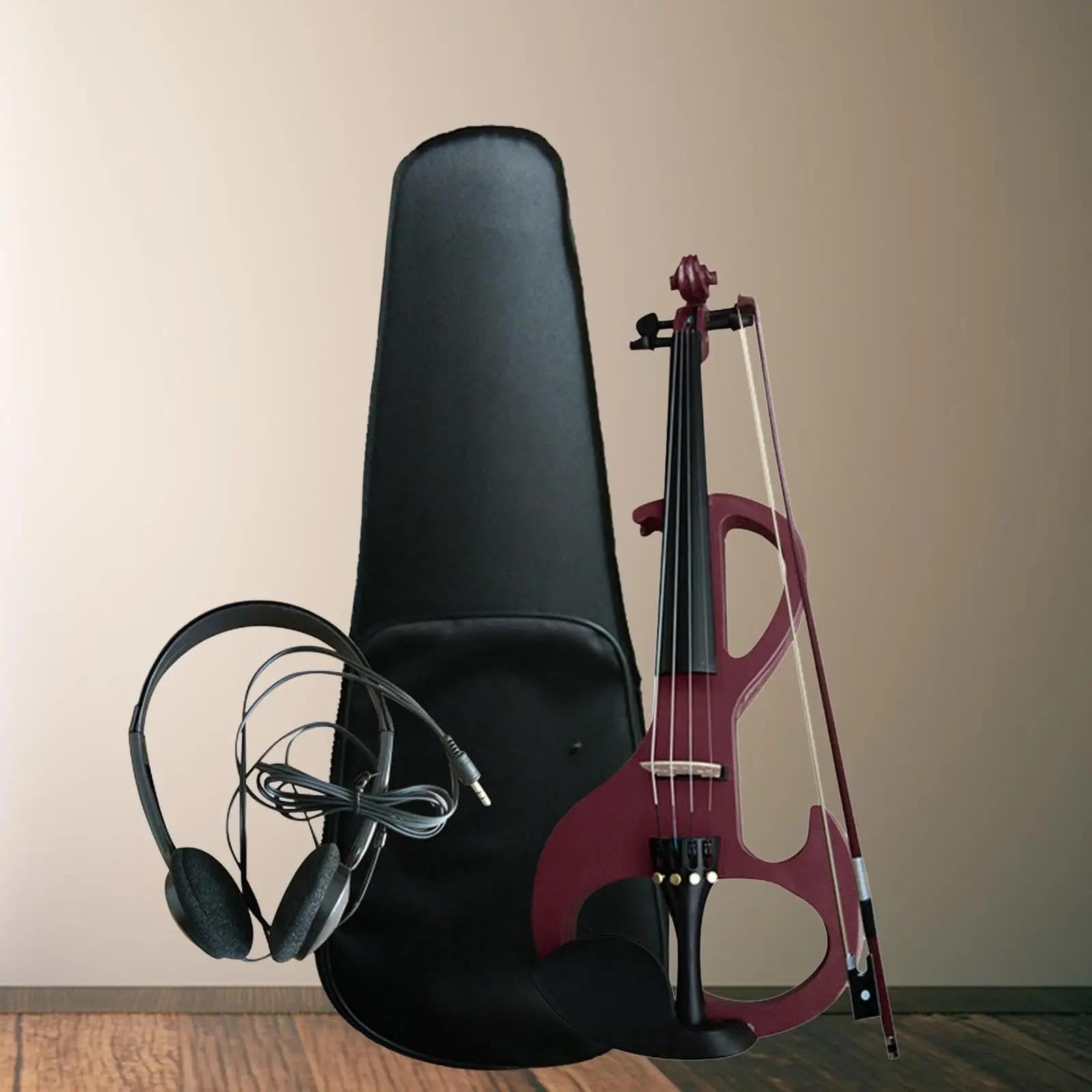 Violino Elettrico 4/4 A Grandezza Naturale Con Accessori Violino Principianti