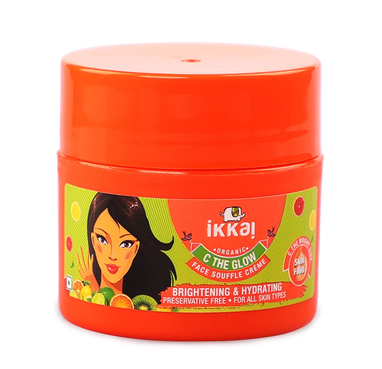 Buy Ikkai Organics C The Glow Souffl Crame Face Pack Vitamin C & E
