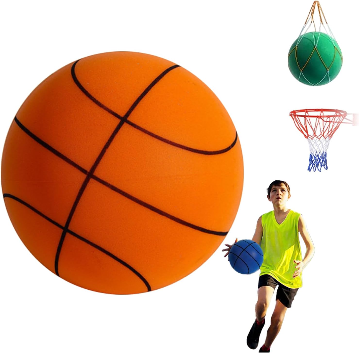 ViCUULY Silent Basketball, Silent Ball Basketball Indoor Training Quiet