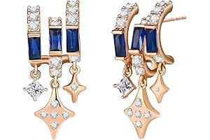 Versatile 4-in-1 Earrings: An Illusion of Elegance for Every Style