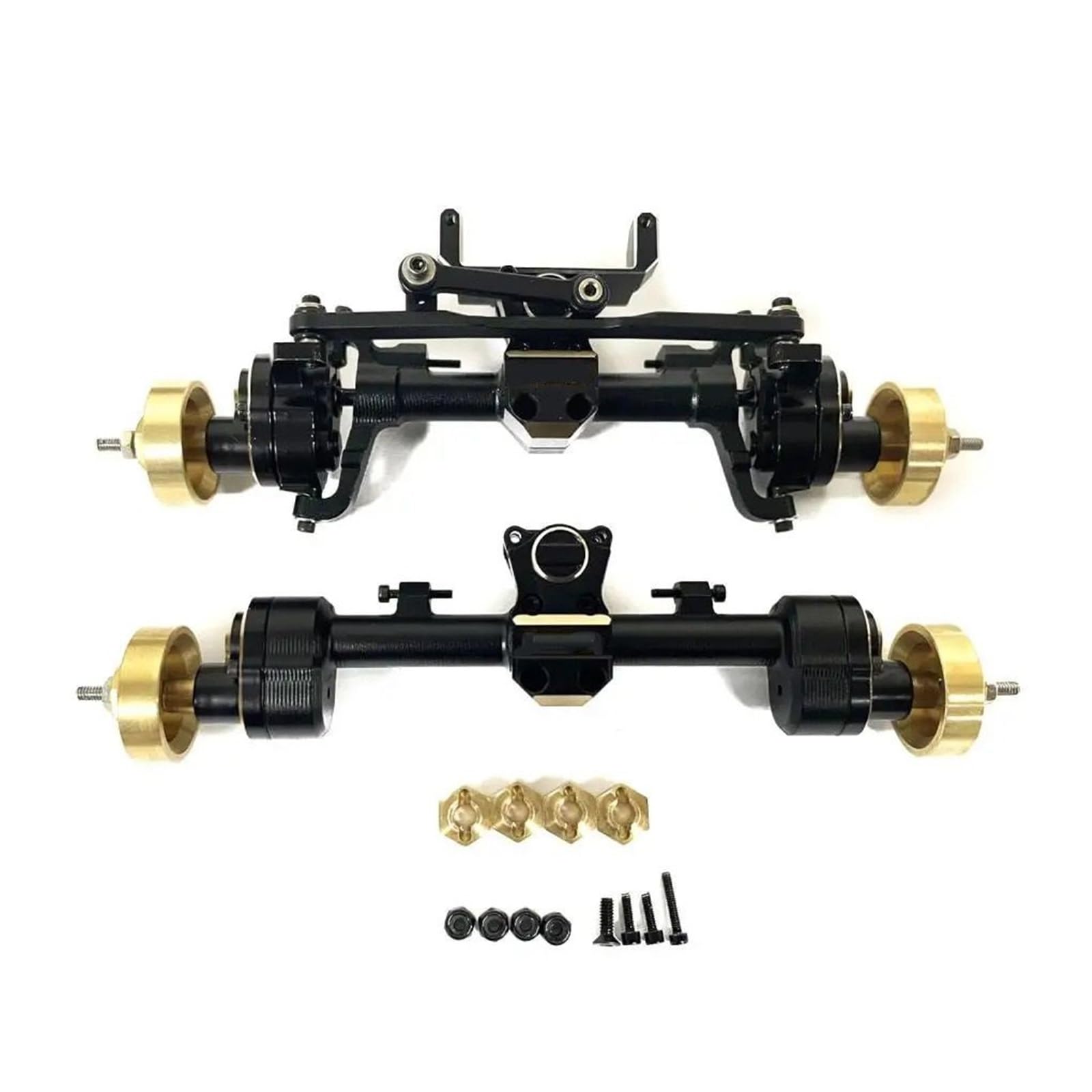 Osłona przedniej tylnej osi Rc Przednia oś tylna 1 24 Rc Przednia oś tylna do AXIAL SCX24 Czarny