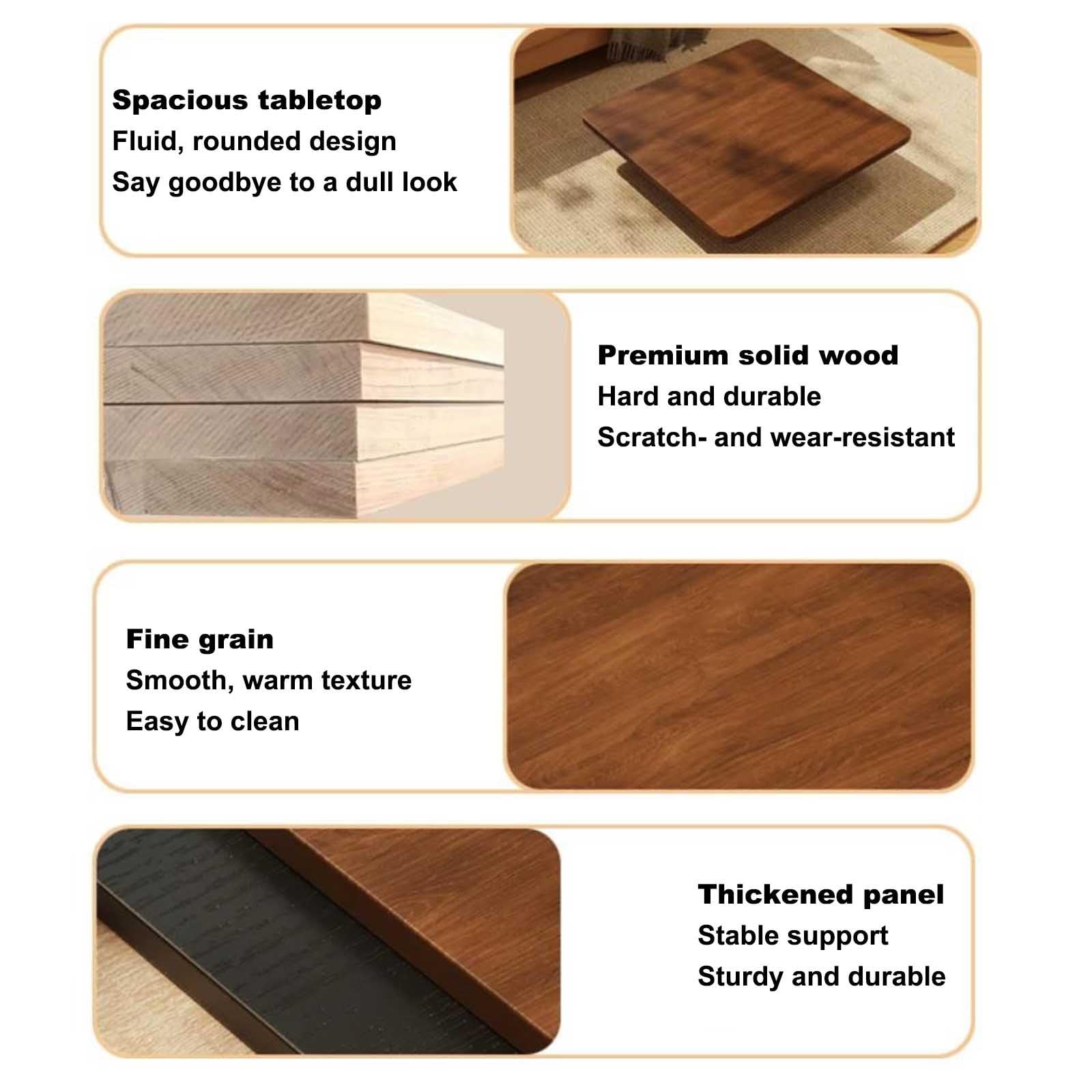 Tablero De Madera Cuadrado,