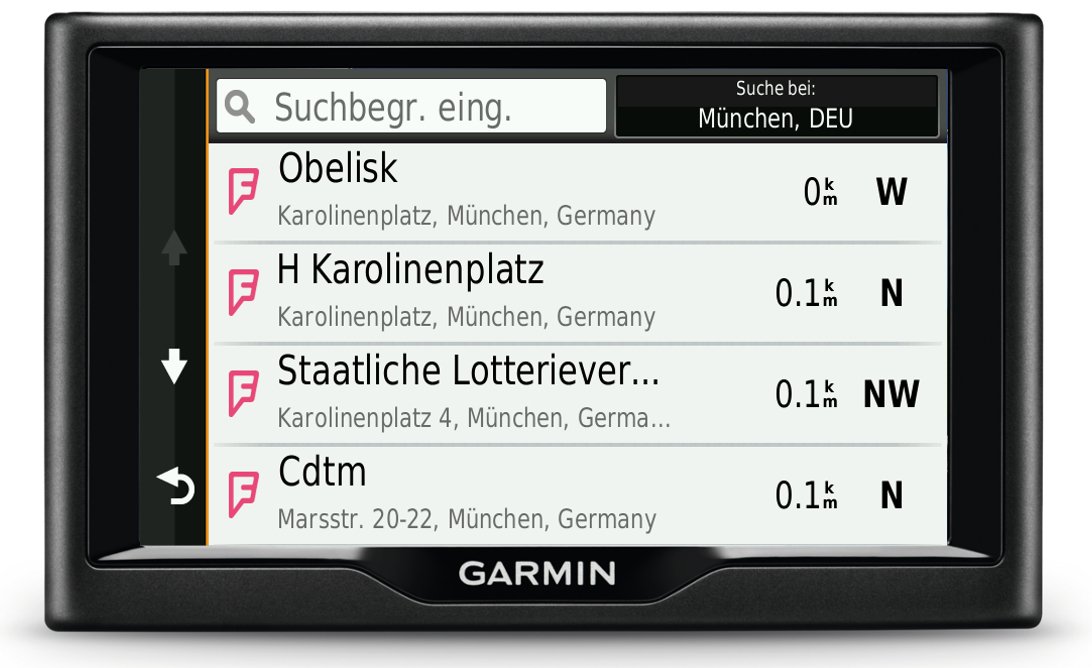 Garmin nüvi 57 LMT CE Premium Traffic Navigationsgerät (12,7 cm (5 Zoll) Touchscreen, CN Kartenmaterial für Zentraleuropa