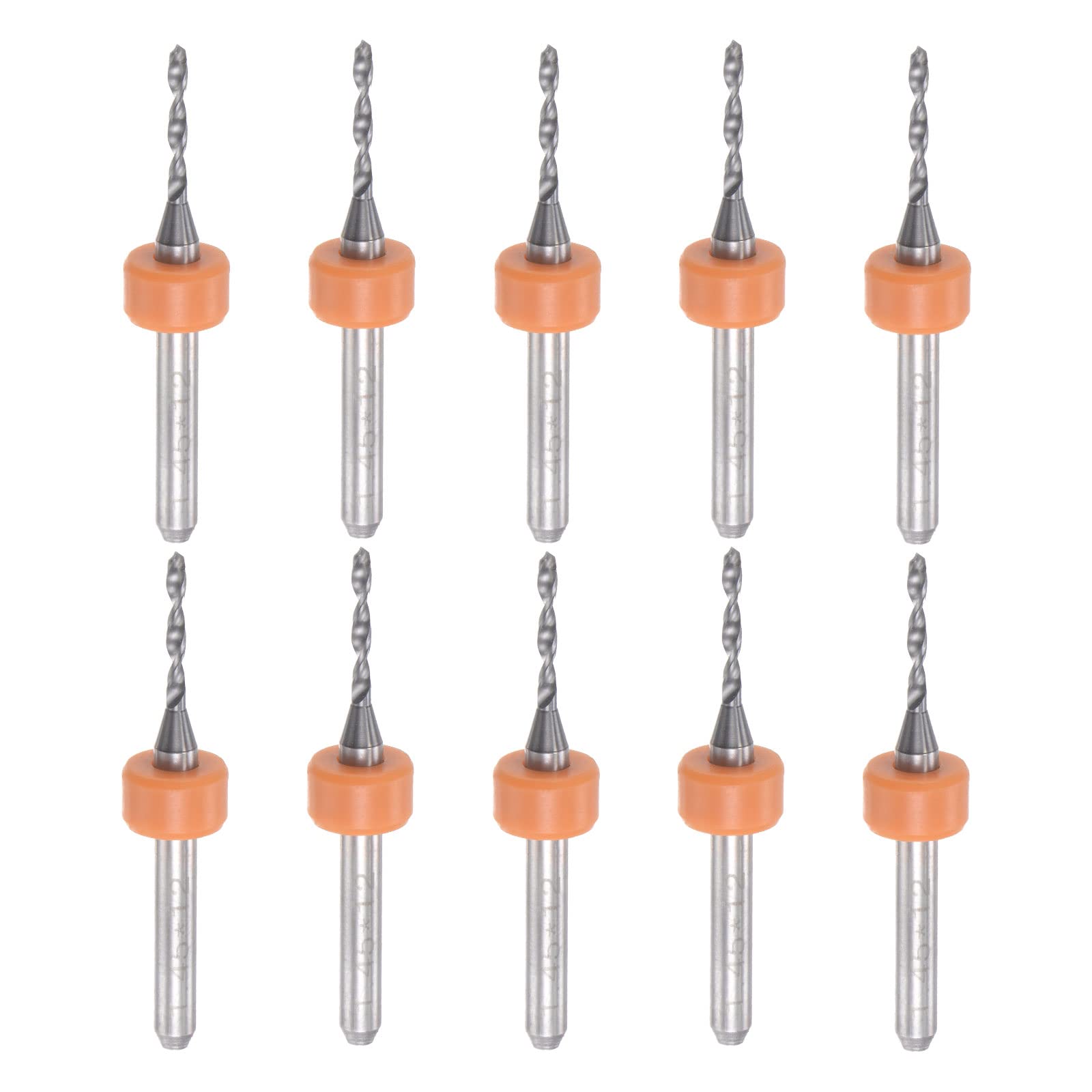 PCB Drill Bits Set - 1/8" Shank Tungsten Carbide -8