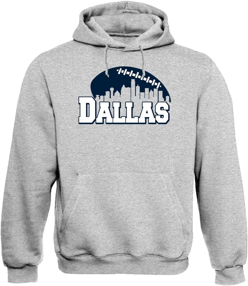 Xtreme Apparrel City Skyline Men's Hoodie For Football Fans