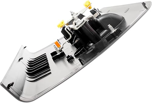 Miniatura 7 de Gledewen Manija exterior de puerta trasera, compatible con Nissan Frontier 2005-2014, con orificio para llave, repuesto # 90606EA810, NI1915109,