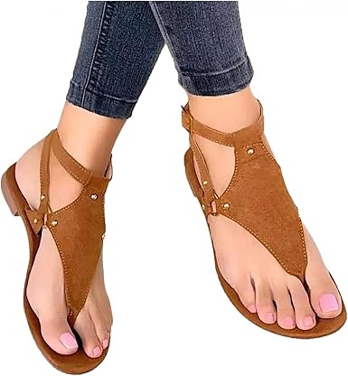 Amazon.com: NLOMOCT Sandalias de verano para mujer, sandalias planas de  cristal con diamantes de imitación, cómodas sandalias de punta abierta,  sandalias de boda y fiesta : Ropa, Zapatos y Joyería