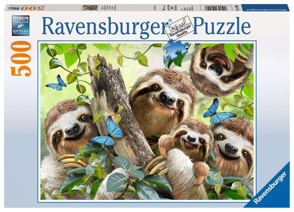 Ravensburger Faultier Selfie 500 Teile
