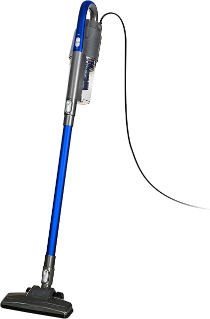 Russell Hobbs RHCHS2001 450W 3 in 1 Lightweight Bagless Corded Stick Vacuum Cleaner with Crevice Brush and Upholstery Tool, Easy Empty