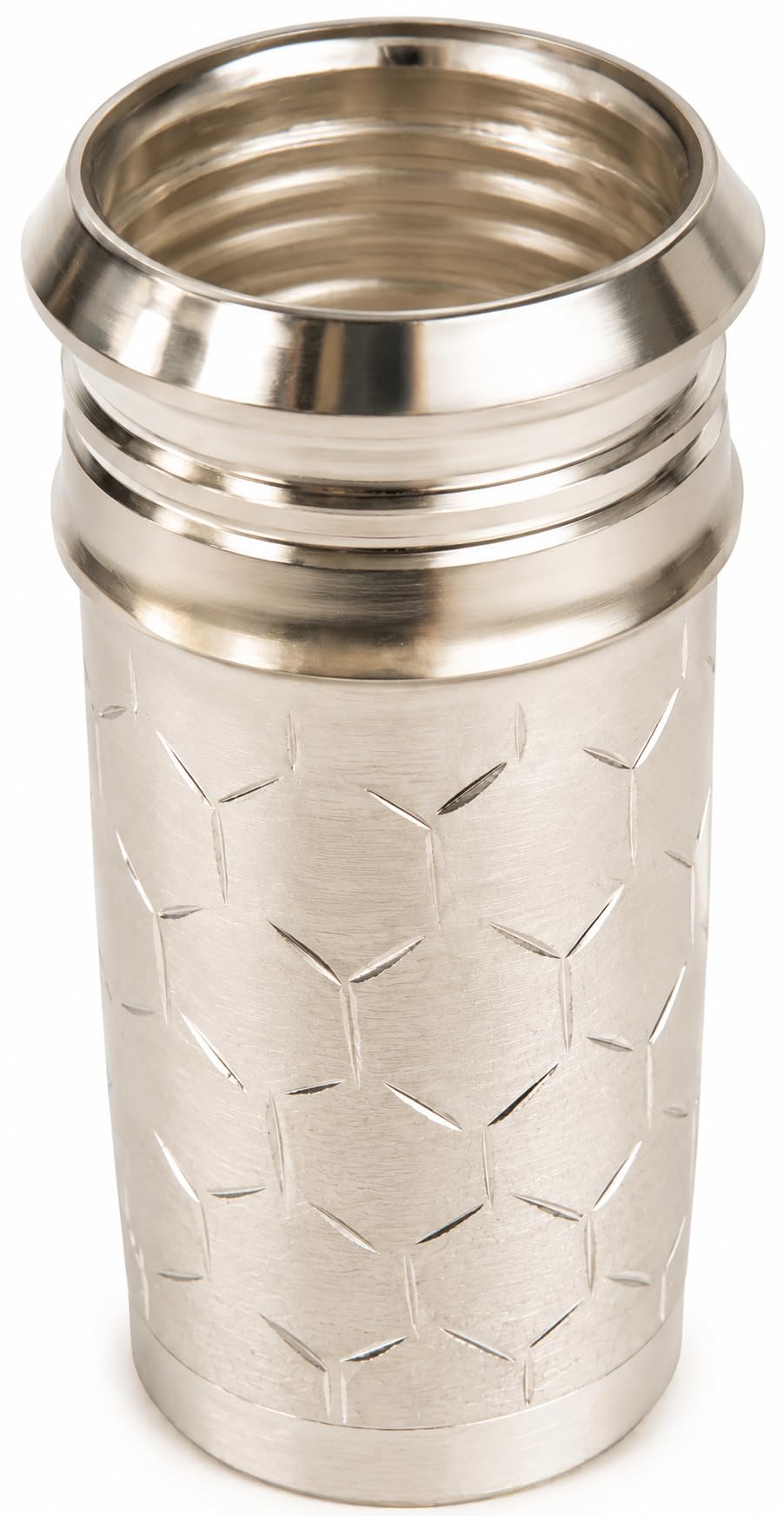 Transparent See thru Cap Chuna Dani Dabi German Silver Plated White Metal Empty Tobacco Chunauti Khaini Lime Dibbi for Men Chandi Kesar Box Katha Dabbi Multipurpose Container Small (1)-image-42